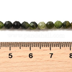 Бусы из натурального канадского нефрита&nbsp;G-G259-D01-4mm