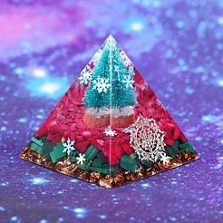 Weihnachtsbaum orgonit pyramide glas energie generatoren&nbsp;PW-WG5824E-01
