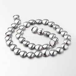 Electroplate non magnetici ematite sintetico fili di perline&nbsp;G-F300-33A-01