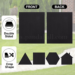 Wellpappenplatten aus Kunststoff&nbsp;DIY-WH0622-128D-01