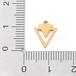 Vergoldete Anhänger aus 304 Edelstahl&nbsp;STAS-K286-03F-G