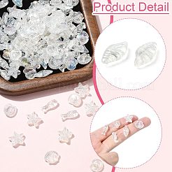 Perle acriliche serie oceano elettroplaccate&nbsp;OACR-CJC0020-02