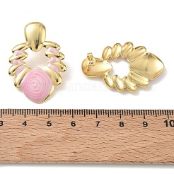Pendientes de botón esmaltados de acero inoxidable 304&nbsp;SA-CBA46AF-09G