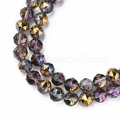 Гальванизируйте прозрачное стекло бисер нитей&nbsp;EGLA-N002-34A