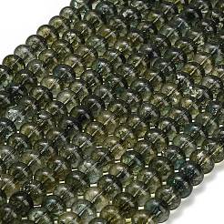 Hilos de cuentas de vidrio de imitación de piedras preciosas teñidas&nbsp;GL-Z001-03B