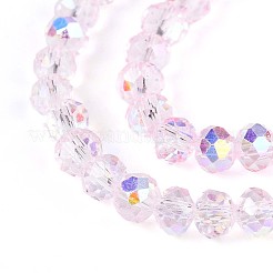 Прозрачные стеклянные бусины&nbsp;LS-EGLA-N016-4mm-04