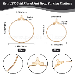 40шт. 2 латунных подвески KK-BBC0009-64