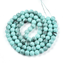 Выпечка окрашенные стеклянные бусины&nbsp;X1-DGLA-N013-10mm-04