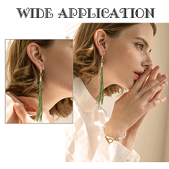 60шт 3 стильный латунный конец шнура FIND-PH0006-14