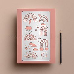 2шт 2 трафарета для резки из нержавеющей стали 304 DIY-FG0001-96