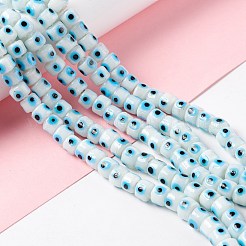 Ручной сглаза бусины бисер нитей&nbsp;LAMP-F024-01B-03