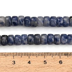 Natürliche blaue Fleck Jaspis Perlen Stränge&nbsp;GG-CBA792A-G02-4x7mm