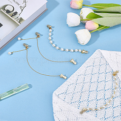 Clips de cardigan en alliage&nbsp;HJEW-PH02447