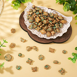 100 г непрозрачных акриловых бусин&nbsp;OACR-TA0003-93