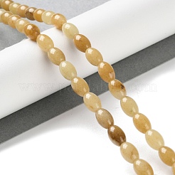 Природный Топаз нефрита бисер нитей G-I369-B07-01