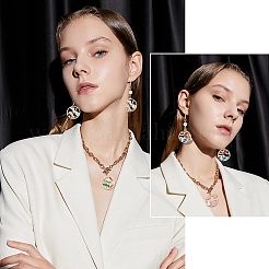 30 шт. 6 стильные подвески из эмалированного сплава с покрытием&nbsp;ENAM-NB0001-89