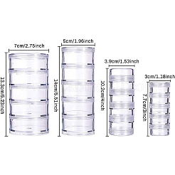 Пластмассовый шарик контейнеры CON-BC0005-60