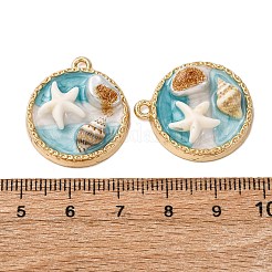 Подвески из эмали и сплава ENAM-B028-15KCG