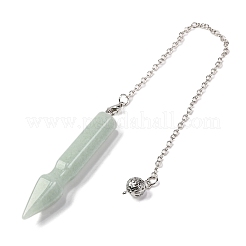 Биолокационные маятники с заостренными концами из натуральных и синтетических драгоценных камней&nbsp;G-Q184-04P