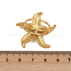 Кольца-манжеты из нержавеющей стали 304 для женщин&nbsp;RJEW-A081-02A-G