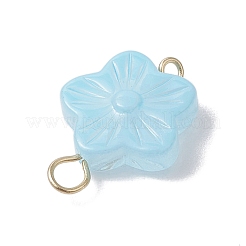 20 шт. подвески-соединители в виде стеклянных цветов&nbsp;PALLOY-JF03140