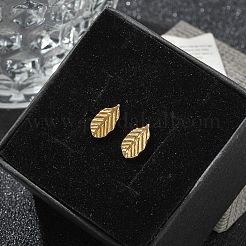Pendientes de acero inoxidable 304 para mujer&nbsp;STAS-Z117-14G-03