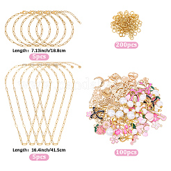 Kit fai da te per realizzare braccialetti e collane&nbsp;DIY-BM0002-59