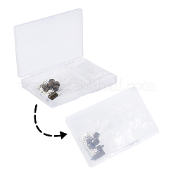真鍮製ペンダントベイル  グローブガラスバブルカバーペンダント作り用  ミックスカラー  9.8x7.5mm  穴：2mm  内径：6mm&nbsp;KK-PH0004-44