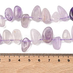 Природный аметист нитей бисера&nbsp;G-P604-A09-01