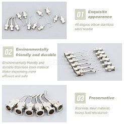 Дозирующие иглы с тупым концом из нержавеющей стали TOOL-BC0001-06P