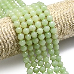 Натуральный Malaysia нефритовые бусы пряди&nbsp;G-L645-A01-12mm-21