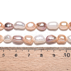 Нити из натурального культивированного пресноводного жемчуга PEAR-N014-06G-01