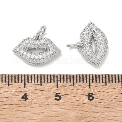 Shegrace Messing-Anhänger mit klaren Zirkonia&nbsp;XGRQ3P274-632P