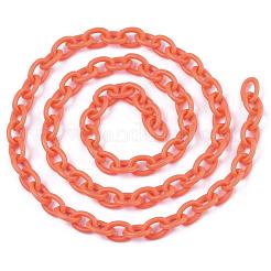 Chaînes de câble en plastique abs&nbsp;KY-E007-03G