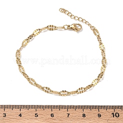 Bracelets à maillons en acier inoxydable 304 pour femmes&nbsp;BJEW-D466-08A-G