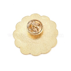 Sonnenblumen-Anstecknadeln mit dem Schriftzug „Immer weiter wachsen“&nbsp;JEWB-F044-01A-G