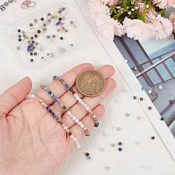 2 нити натуральных смешанных драгоценных камней бусины нити G-BBC0001-31