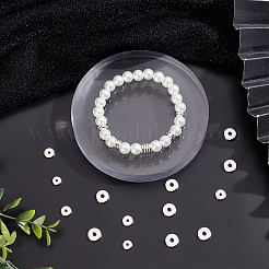 60шт 3 стильные латунные бусины KK-BBC0003-56S