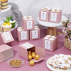 40 Beutel Blumenpapier-Süßigkeiten-Geschenkboxen&nbsp;CON-WA0001-08
