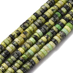 Природные серпантину нитей бисера G-L624-I16-2x4mm