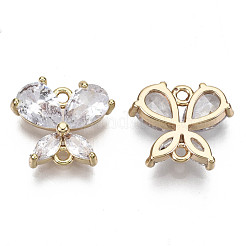 Соединители из латуни с микрокубическим цирконием KK-N231-128-NF