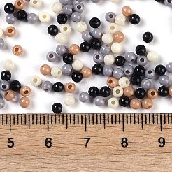 Непрозрачные акриловые бусины&nbsp;OACR-H118-07A-02