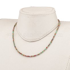 Vetro collane di perline&nbsp;NJEW-JN03246