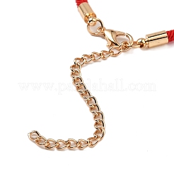 12 pz 12 colori braccialetti in poliestere&nbsp;BJEW-P340-09G