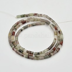 コラム天然インディアンアゲートビーズ連売り  4x2mm  穴：0.5mm  約98個/連  15.7インチ&nbsp;G-N0153-29