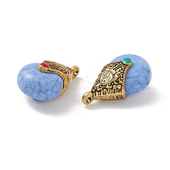 Подвески из сплава в тибетском стиле RESI-G035-01AG