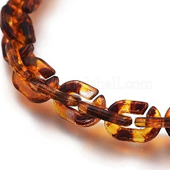 Непрозрачные акриловые кабельные цепи ручной работы AJEW-JB00767