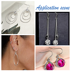 120 шт. 4 французских крючка для сережек из нержавеющей стали 316&nbsp;STAS-DC0009-02