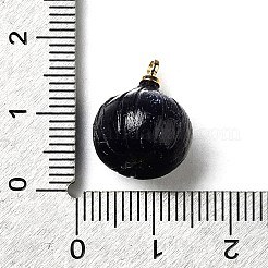 Латунные подвески из акрила&nbsp;OACR-R006-01G-21