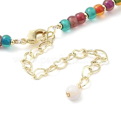 Ручной бусиныПроизводим бисера ожерелья NJEW-L119-02G